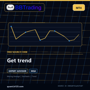 Get trend MT4 EA source code download cover
