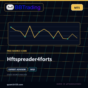 Hftspreader4forts MT5 EA source code download cover