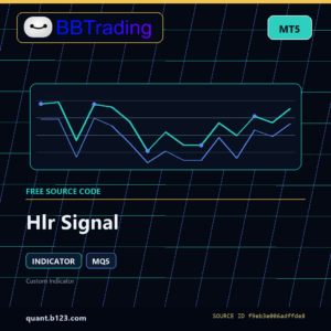 Hlr Signal MT5 indicator source code download cover