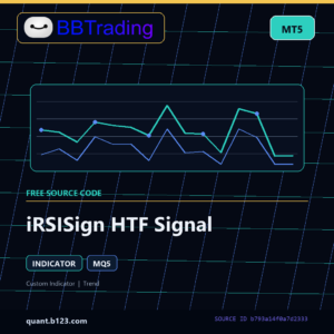 iRSISign HTF Signal MT5 indicator source code download cover
