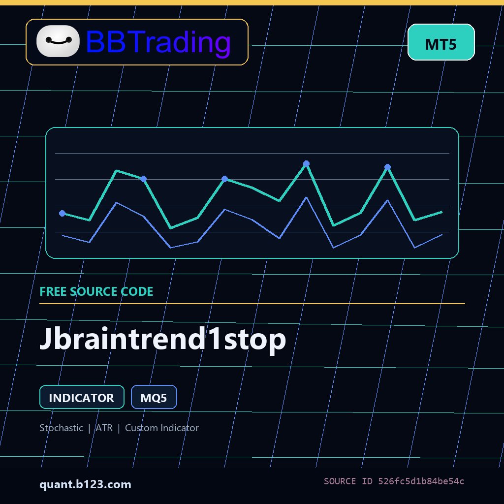 jbraintrend1stop-bbtrading-source-cover Jbraintrend1stop MT5 indicator source code download cover