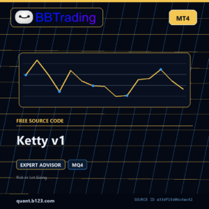 Ketty v1 MT4 EA source code download cover