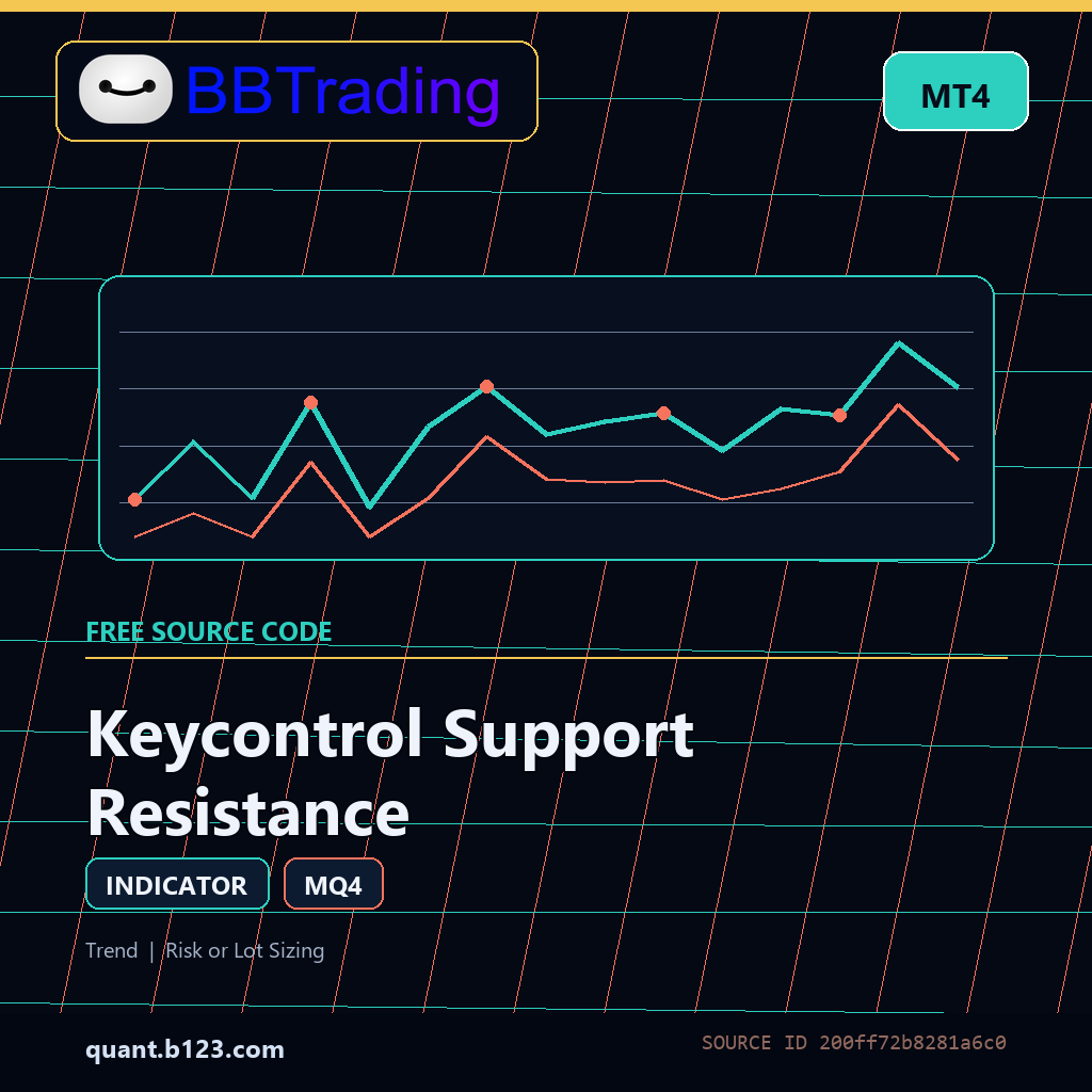 keycontrol-support-resistance-bbtrading-source-cover Keycontrol Support Resistance MT4 indicator source code download cover