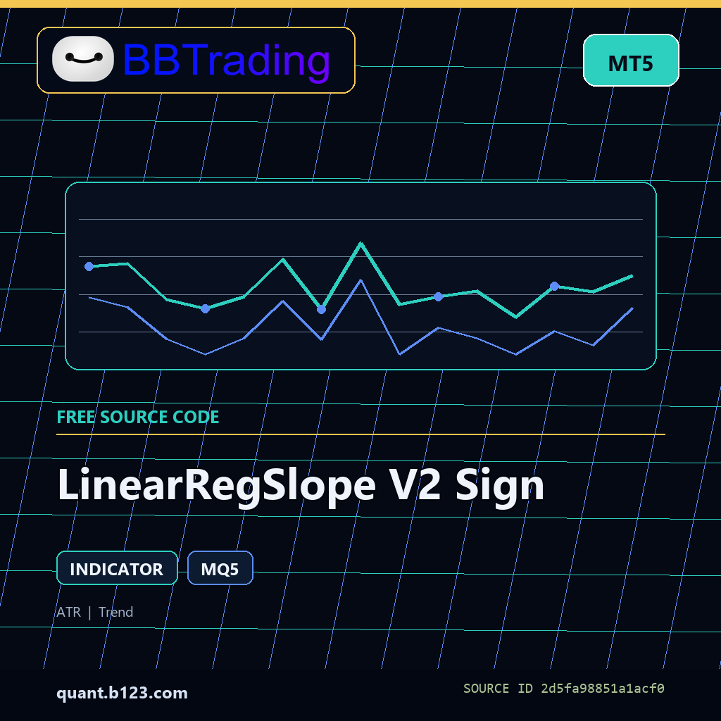 linearregslope-v2-sign-bbtrading-source-cover LinearRegSlope V2 Sign MT5 indicator source code download cover
