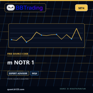 m NOTR 1 MT4 EA source code download cover