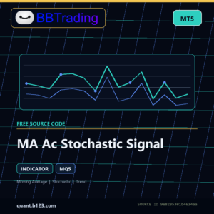 MA Ac Stochastic Signal MT5 indicator source code download cover