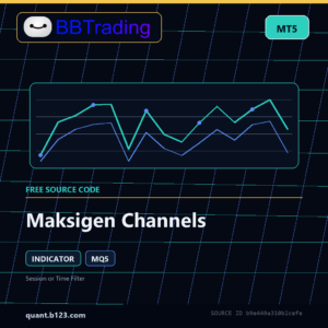 Maksigen Channels MT5 indicator source code download cover