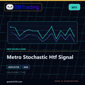 Metro Stochastic Htf Signal MT5 indicator source code download cover