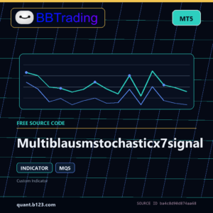 Multiblausmstochasticx7signal MT5 indicator source code download cover