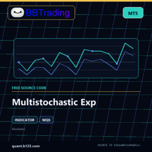 Multistochastic Exp MT5 indicator source code download cover