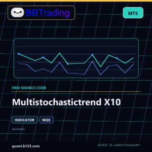 Multistochastictrend X10 MT5 indicator source code download cover