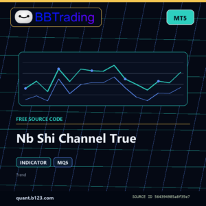 Nb Shi Channel True MT5 indicator source code download cover
