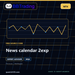 News calendar 2exp MT4 source code download cover