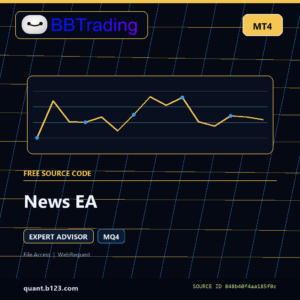 News EA MT4 EA source code download cover