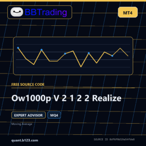 Ow1000p V 2 1 2 2 Realize MT4 EA source code download cover