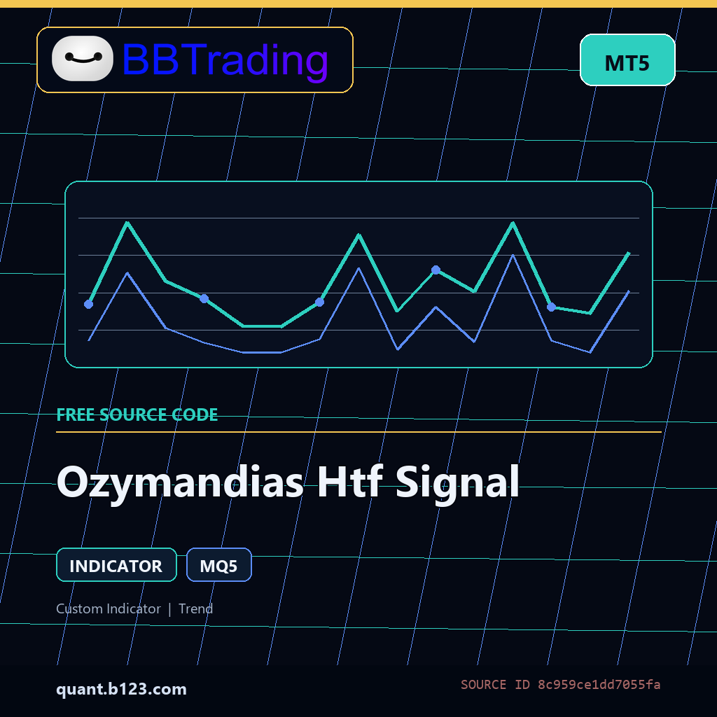 ozymandias-htf-signal-bbtrading-source-cover Ozymandias Htf Signal MT5 indicator source code download cover