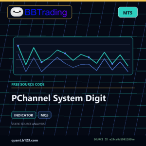 PChannel System Digit MT5 indicator source code download cover