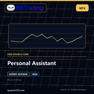 Personal Assistant MT4 EA source code download cover