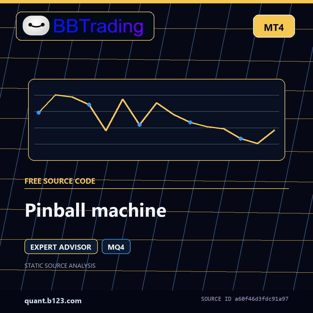 pinball-machine-bbtrading-source-cover Pinball machine MT4 EA source code download cover