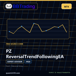 PZ ReversalTrendFollowingEA MT4 EA source code download cover