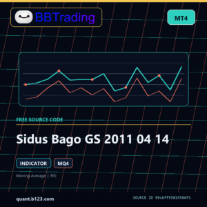 Sidus Bago GS 2011 04 14 MT4 indicator source code download cover