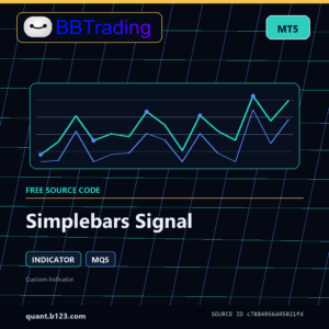Simplebars Signal MT5 indicator source code download cover