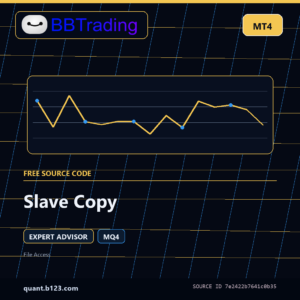 Slave Copy MT4 EA source code download cover