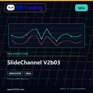 SlideChannel V2b03 MT4 indicator source code download cover
