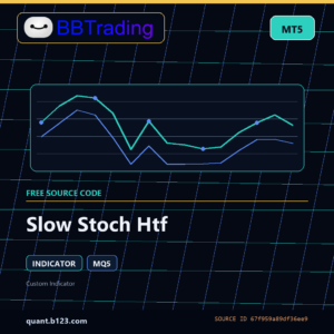 Slow Stoch Htf MT5 indicator source code download cover