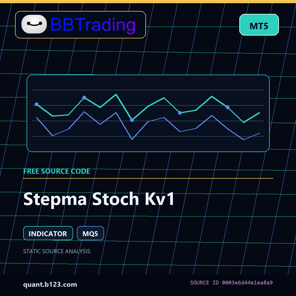 stepma-stoch-kv1-bbtrading-source-cover Stepma Stoch Kv1 MT5 indicator source code download cover