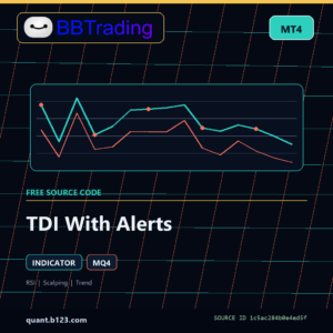 TDI With Alerts MT4 indicator source code download cover
