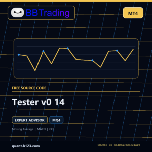 Tester v0 14 MT4 source code download cover