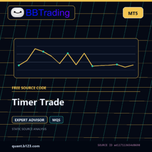 Timer Trade MT5 EA source code download cover