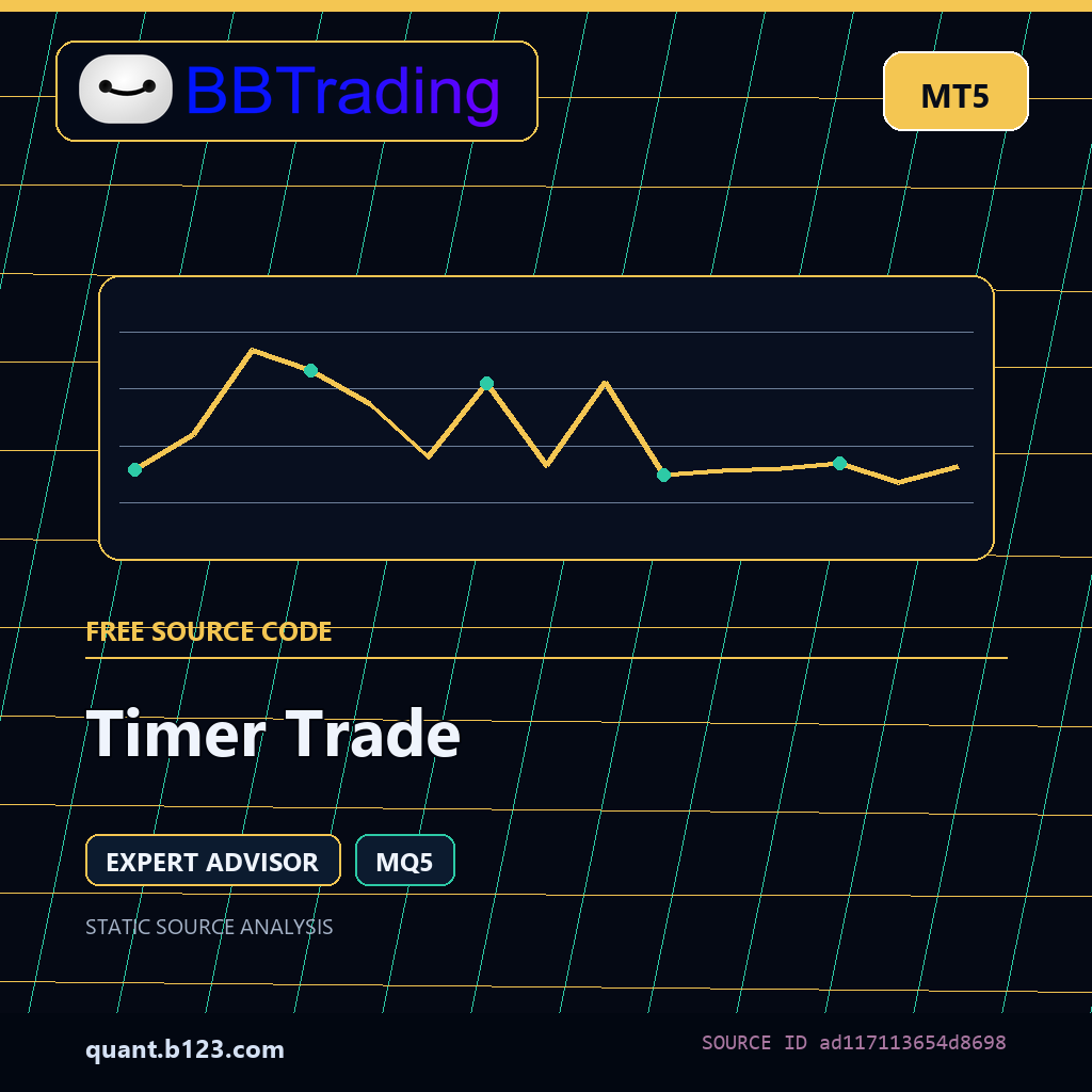timer-trade-bbtrading-source-cover Timer Trade MT5 EA source code download cover