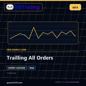 Trailling All Orders MT4 EA source code download cover