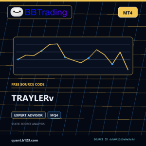TRAYLERv MT4 EA source code download cover