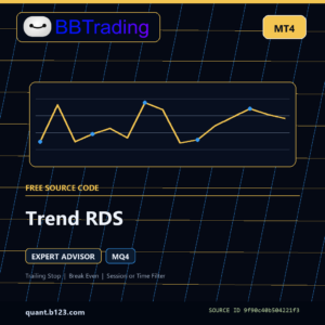 Trend RDS MT4 EA source code download cover