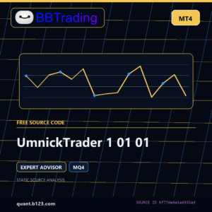 UmnickTrader 1 01 01 MT4 EA source code download cover