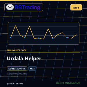 Urdala Helper MT4 source code download cover