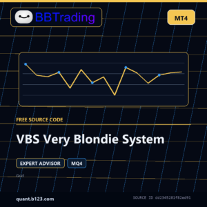 VBS Very Blondie System MT4 EA source code download cover