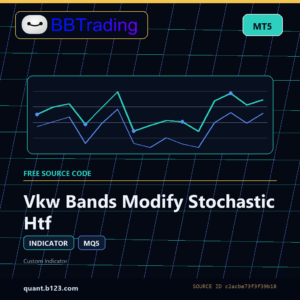 Vkw Bands Modify Stochastic Htf MT5 indicator source code download cover