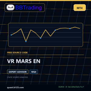 VR MARS EN MT4 EA source code download cover