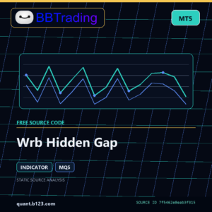 Wrb Hidden Gap MT5 indicator source code download cover