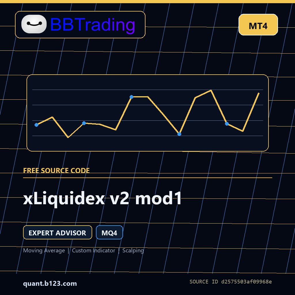 xliquidex-v2-mod1-bbtrading-source-cover xLiquidex v2 mod1 MT4 EA source code download cover