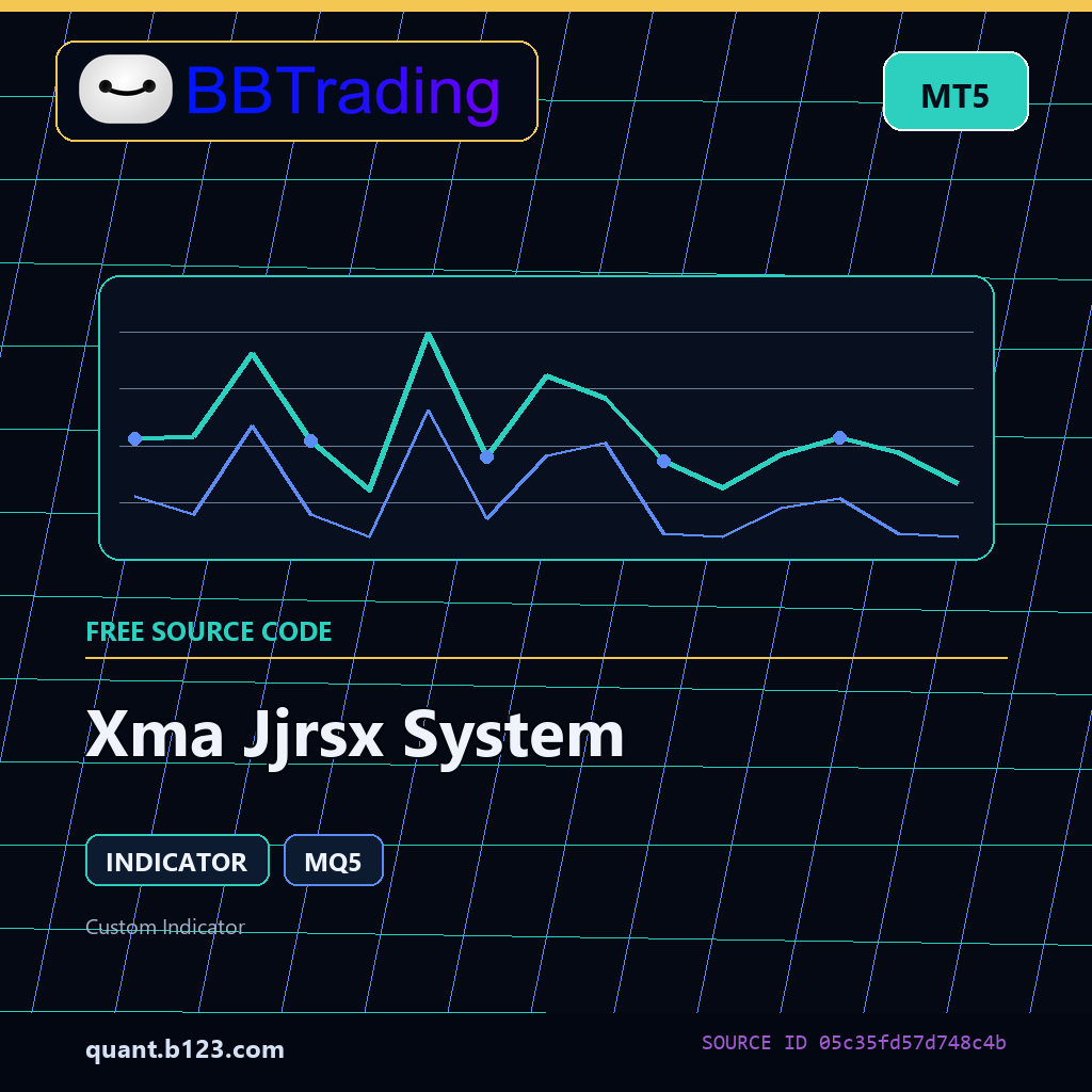 xma-jjrsx-system-bbtrading-source-cover Xma Jjrsx System MT5 indicator source code download cover