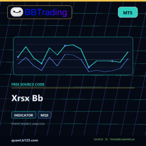 Xrsx Bb MT5 indicator source code download cover