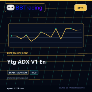 Ytg ADX V1 En MT5 EA source code download cover