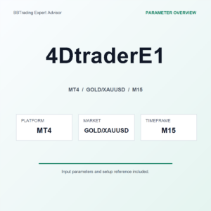 4DtraderE1 MT4 Expert Advisor cover