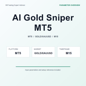 AI Gold Sniper MT5 MT5 Expert Advisor cover