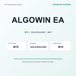 ALGOWIN EA MT5 Expert Advisor cover